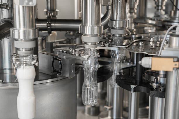 istock equipment at the milk factory 1069881684