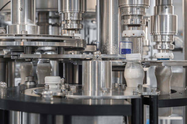 istock equipment at the milk factory 1069887944