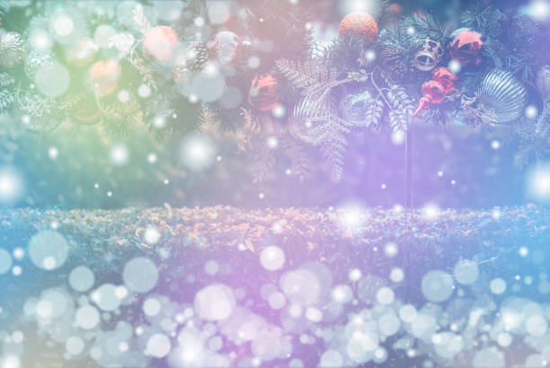 istock christmas background, xmas decoration and winter concept 1069900652