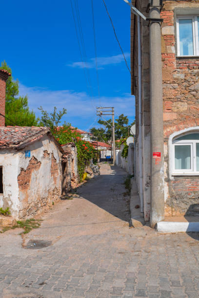 istock A old street in the Geyikli, Ezine 1069920916