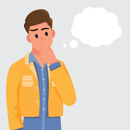 Man Is Thinkingconcept Cartoon Illustration Stock Illustration - Download Image Now - Contemplation, Men, Worried - iStock Man Is Thinkingconcept Cartoon Illustration Stock Illustration - Download Image Now - Contemplation, Men, Worried - iStock
