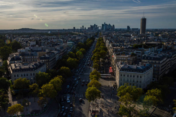 istock A view of Paris from Arc de Triomphe, France 1069956140