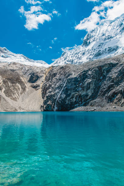 istock Glacier lake in the Andes Mountains in Peru 1069956930