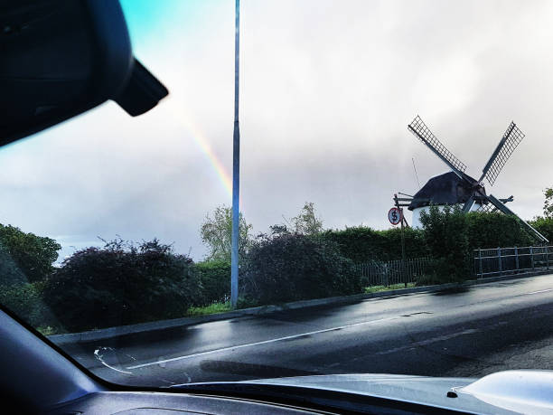 Picture of a traditional windmill in Greetsiel, Lower Saxony