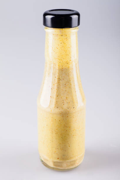 istock A unmarked bottle of mustard 1069962196