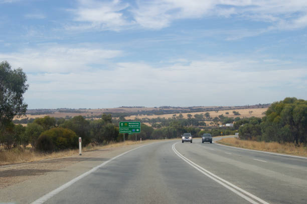 istock way to calgorlie Western Australia road 1069970234