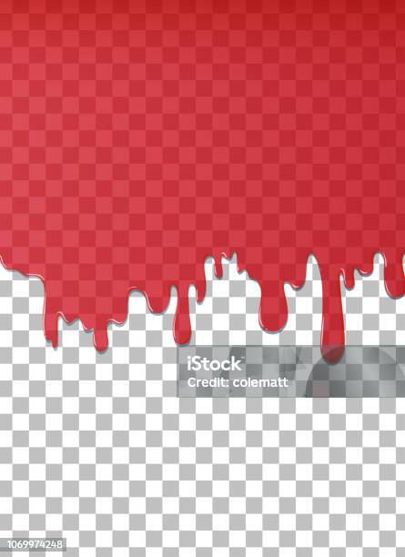 Dripping Reverse Background Red Water Dripping Background Stock Illustration - Download Image Now ...