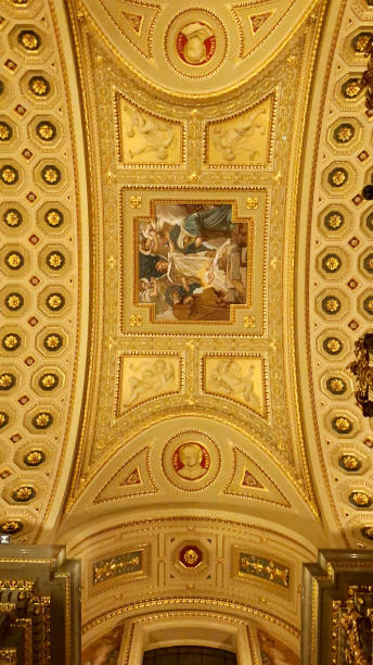 istock Side Altar, St. Stephen's Basilica, Szent Istvan Bazilika, UNESCO World Heritage Site, Budapest, Hungary. 1069974804