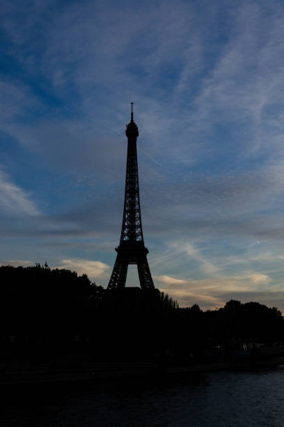 istock Eiffel tower at sunset , Paris, France 1069977430