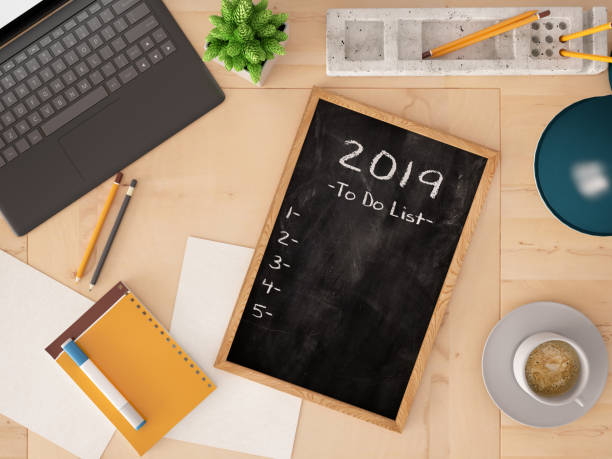 istock 2019 To Do List on Black Board 1069981890