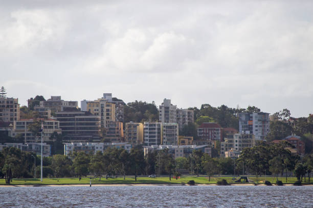 istock landscape of a suburbian area in Perth 1069983382
