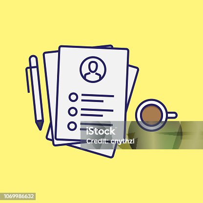 istock RESUME AND HUMAN RESOURCES CONCEPT 1069986632