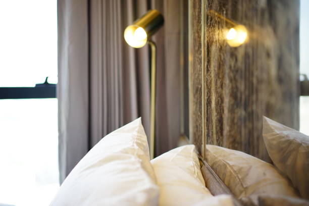 istock A modern luxury hotel room decorated 1070015996