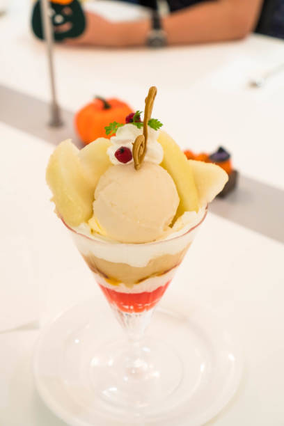 istock fresh pear with ice cream parfait 1070026046