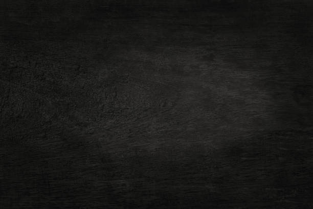 istock Black wooden wall background, texture of dark bark wood with old natural pattern for design art work, top view of grain timber. 1070026878