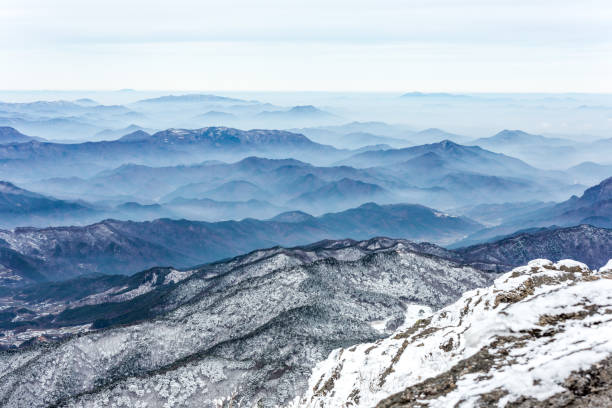 istock Scenery viewed from Deogyusan National Park Vd737 1070026974