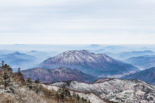 Location: Kochi Prefecture, Japan\nThis mountain is Kamegamori.