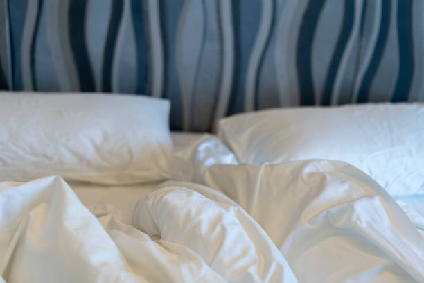 istock messy bed in the morning 1070030748