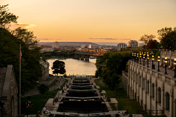 istock A view of Alexandra Bridge during the day in the fall 1070039416