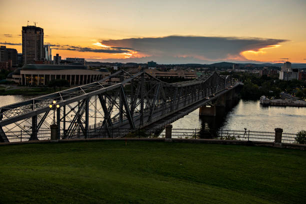 istock A view of Alexandra Bridge during the day in the fall 1070039454