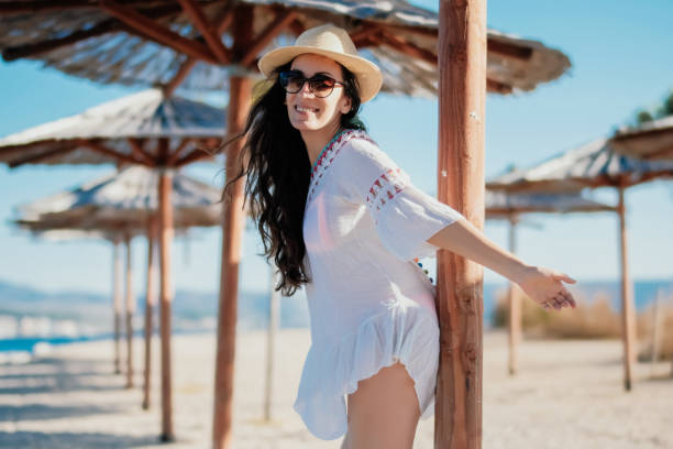 istock Woman at beach 1070039518