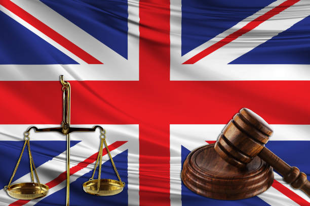 istock flag of england and justice 1070052708