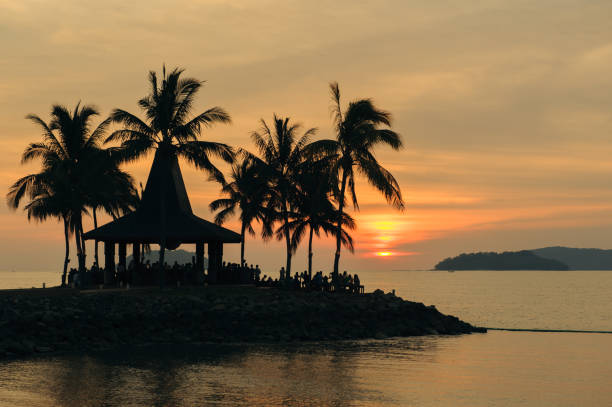 istock Beach party in the sunset 1070054542