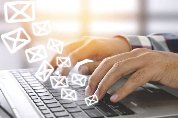 istock Email marketing concept. Sending newsletter. 1070056790