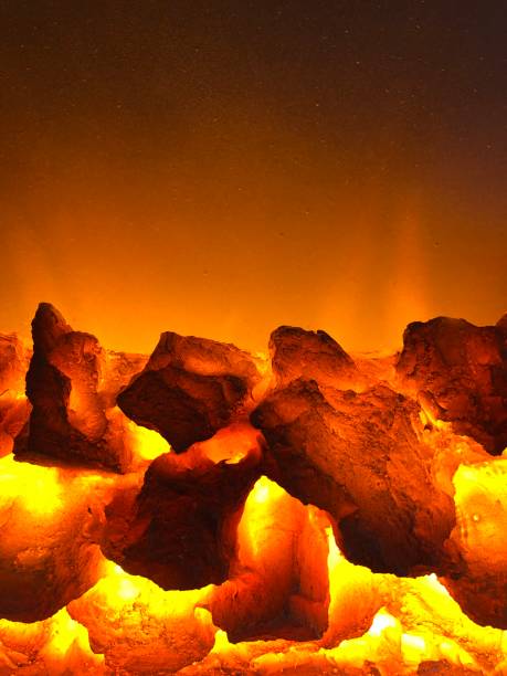 istock Burning Coal Embers Seasonal Background 1070057406