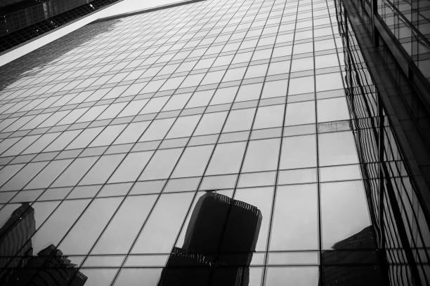 istock Business center with high skyscrapers 1070060338