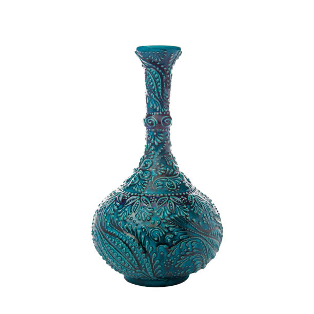 istock Ceramic Green Stylish Porcelain Vase 1070060992