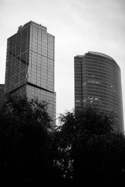 istock Business center with high skyscrapers 1070062018