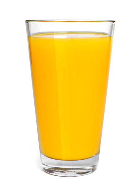 istock Fresh orange juice in a drinking glass 1070062112