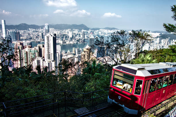 istock Hong Kong - Victoria Peak Tram 1070062604
