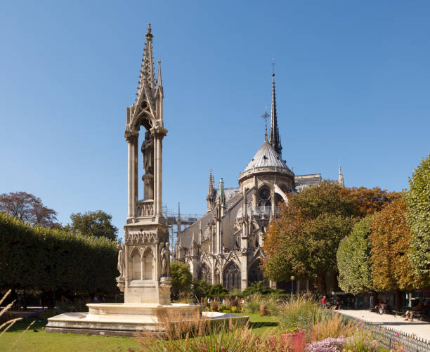 istock Apse of Notre-Dame de Paris 1070074422
