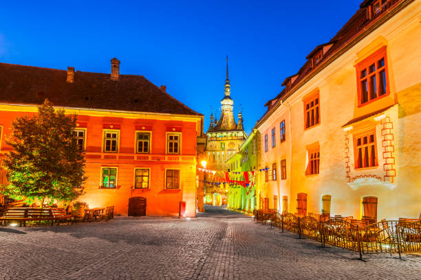 istock Sighisoara - Transylvania, Romania 1070076542