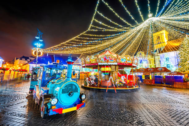 istock Sibiu, Romania, Christmas Market 1070076924