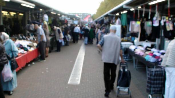Shopping At Open Market