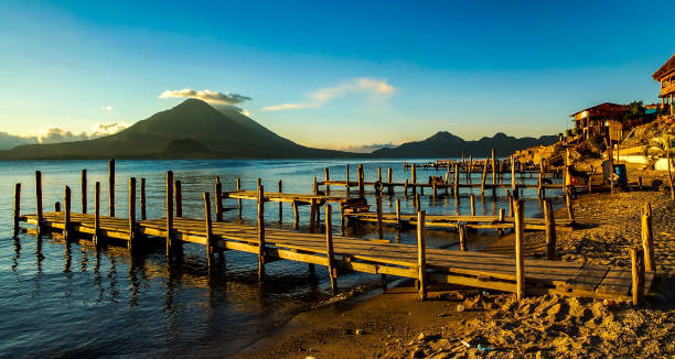 istock Pier on the Atitlan Lake 1070084092