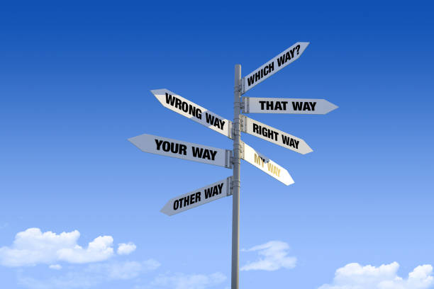 istock 3D Illustration of Street Signs _Multiple Ways 1070084278