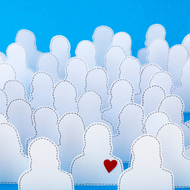 istock Unknown woman in love 1070091888