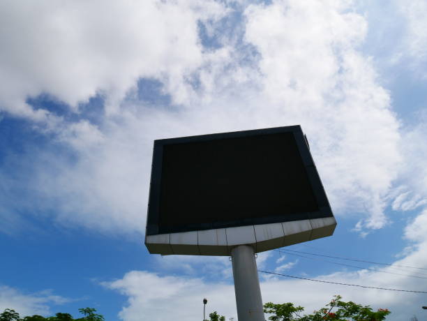 istock Outdoor Blank LED Monitor billboard information 1070093280