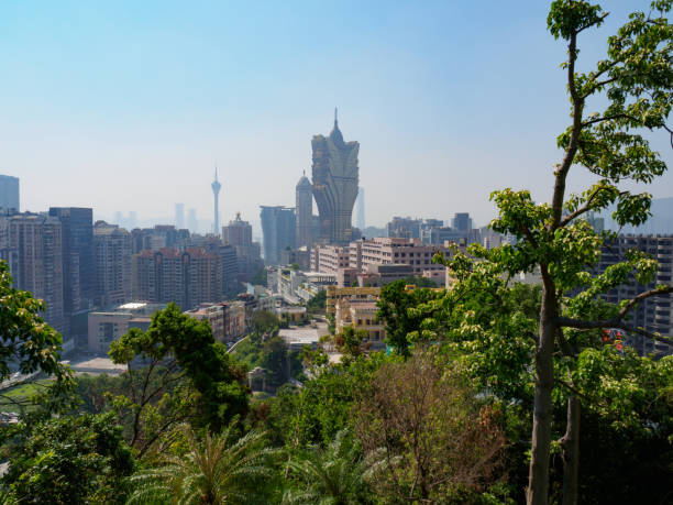 istock The futuristic skyline of Macau. 1070099098