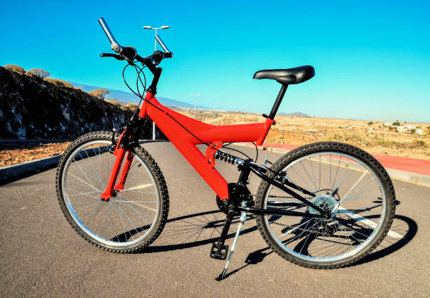istock Full Suspension Mountain Bike 1070099800