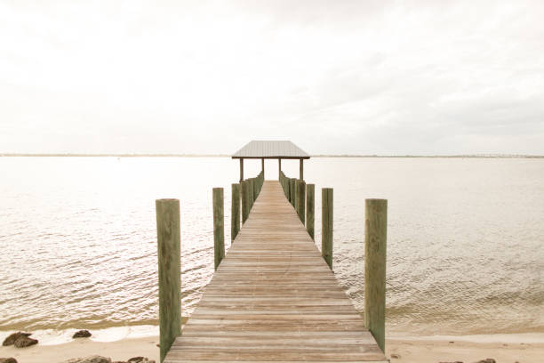 istock Dock on Hutchinson Island, Florida 1070110710