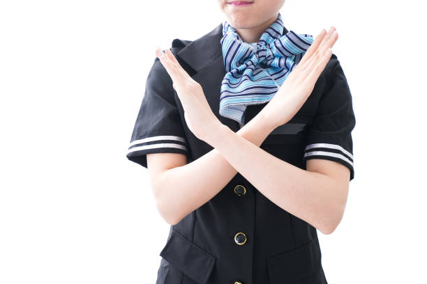 istock Cabin crew in the aircraft 1070111008