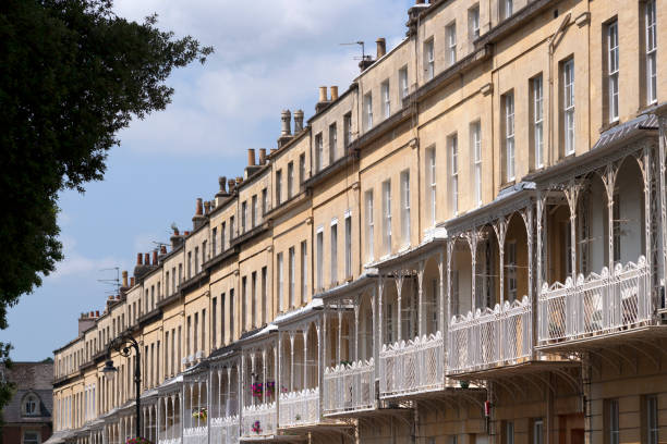 istock Historic terraced houses in Clifton, Bristol 1070121906