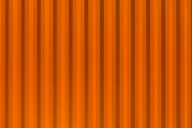 istock Side of orange container panel, Orange metal background 1070143214