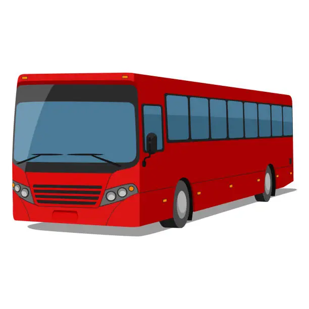 Vector illustration of Buss
