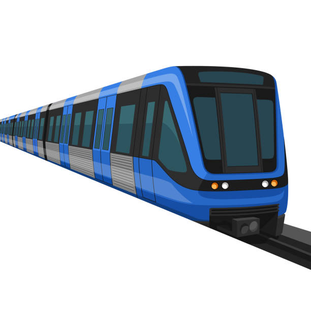 ilustraciones, imágenes clip art, dibujos animados e iconos de stock de tunnelbana - subway train